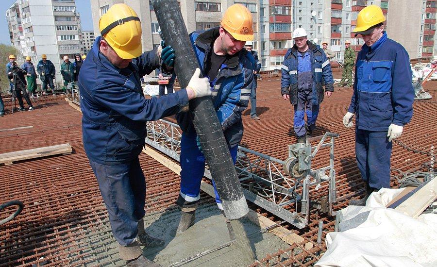 "Первый бетон на второй эстакаде": фоторепортаж "Нового Калининграда.Ru"