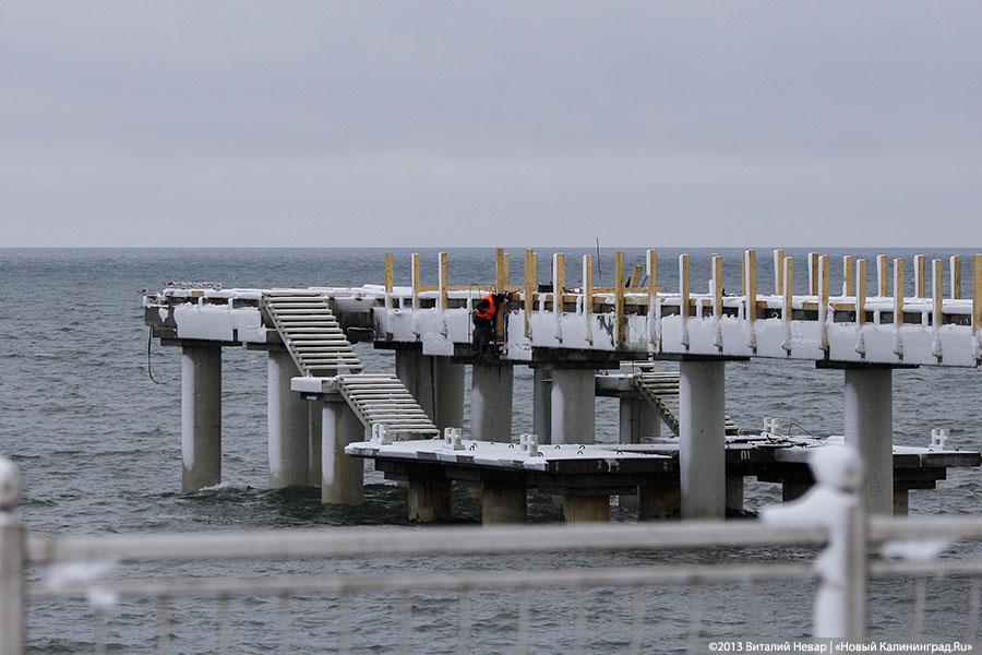 «Объект жив»: вице-премьер Морозов проверил строительство променада в Зеленоградске (+фото)