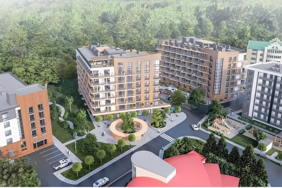 В Светлогорске на Олимпийском бульваре планируют построить семиэтажный ЖК