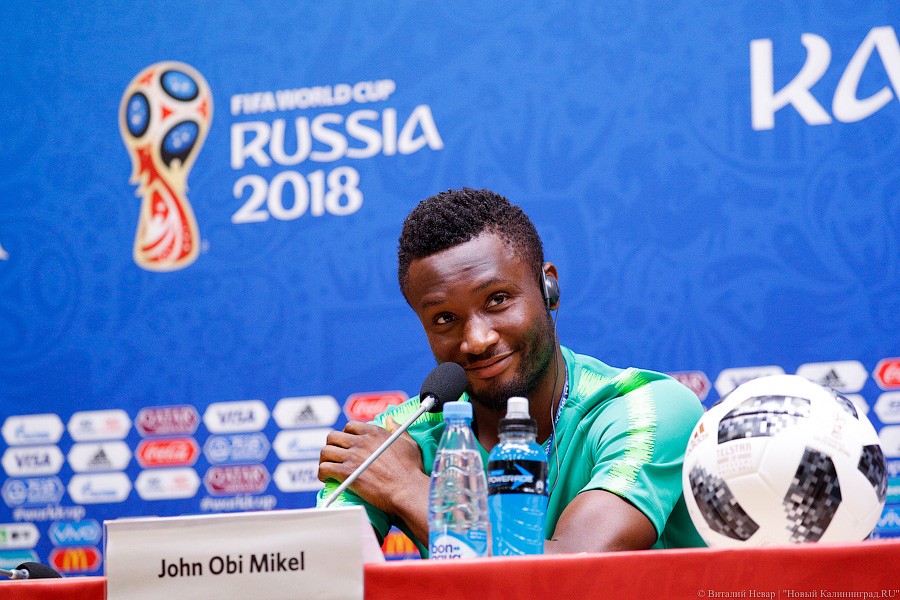 Джон Оби Микел. Фото — Виталий Невар, «Новый Калининград»