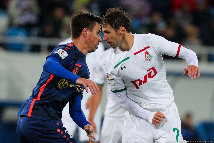 Немного не повезло: «Балтика» уступила «Локомотиву», дважды ведя в счете (фото)