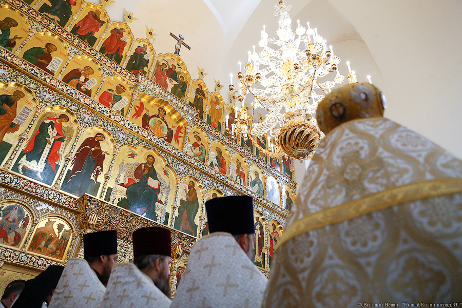 Орден для Николая: патриарх Кирилл освятил новый храм в Гусеве (фото)
