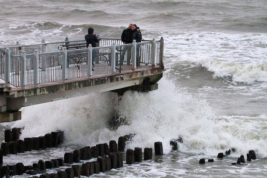 "Старый новый шторм. Светлогорск": фоторепортаж "Нового Калининграда.Ru"