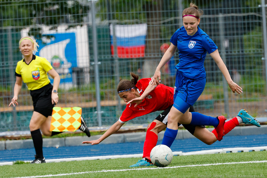 Голкиперка, форвардка: женская «Балтика» дебютировала на Кубке России (фото)