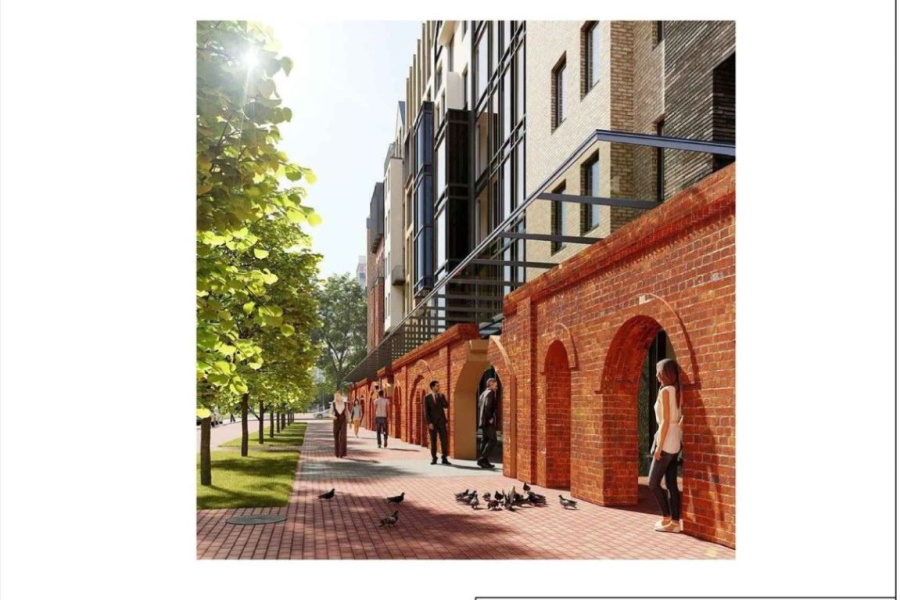 На месте довоенных зданий на пр-те Калинина планируют построить 7-этажные дома (фото)