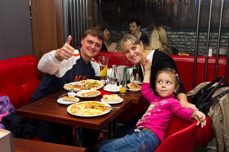 Торжественное открытие новой пиццерии «Дон Ченто» на Красной!