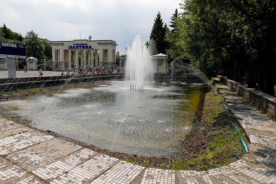 Определена фирма, которая сделает проект реконструкции фонтана у стадиона «Балтика»