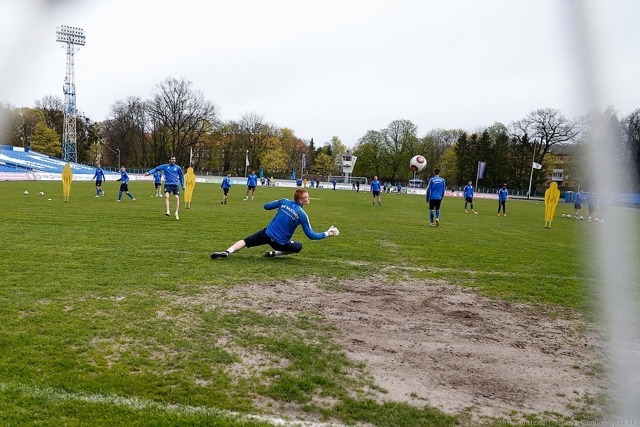 Нужна одна победа: открытая тренировка «Балтики» для СМИ и болельщиков