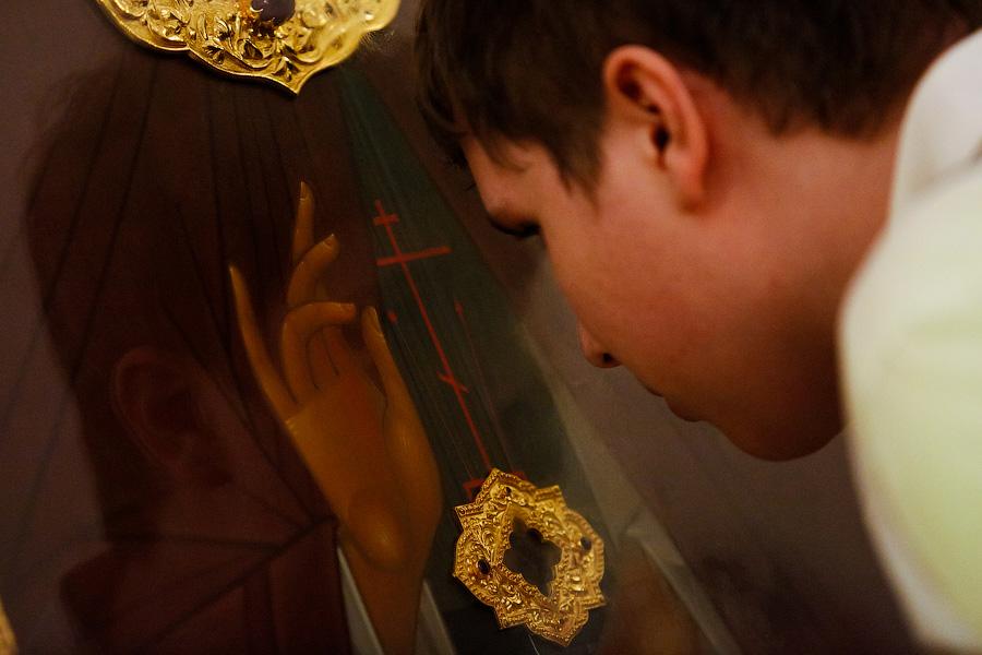 Образ преподобного: в регион привезли икону и частицу мощей Сергия Радонежского