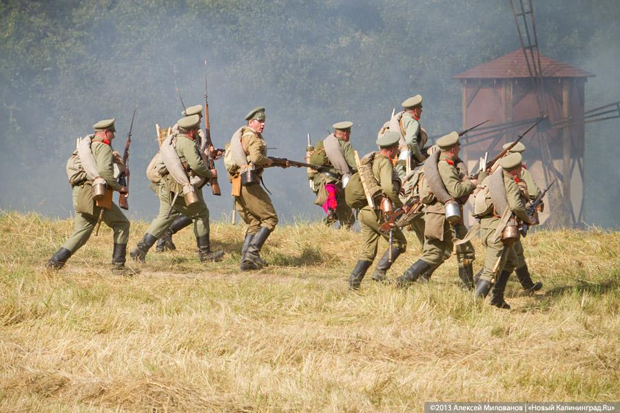 Казаки и броневики: реконструкция сражения Первой мировой войны под Гусевом