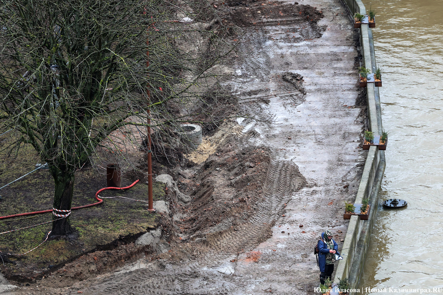 Руины Кнайпхофа: как проходит подготовка к благоустройству острова Канта (фото)