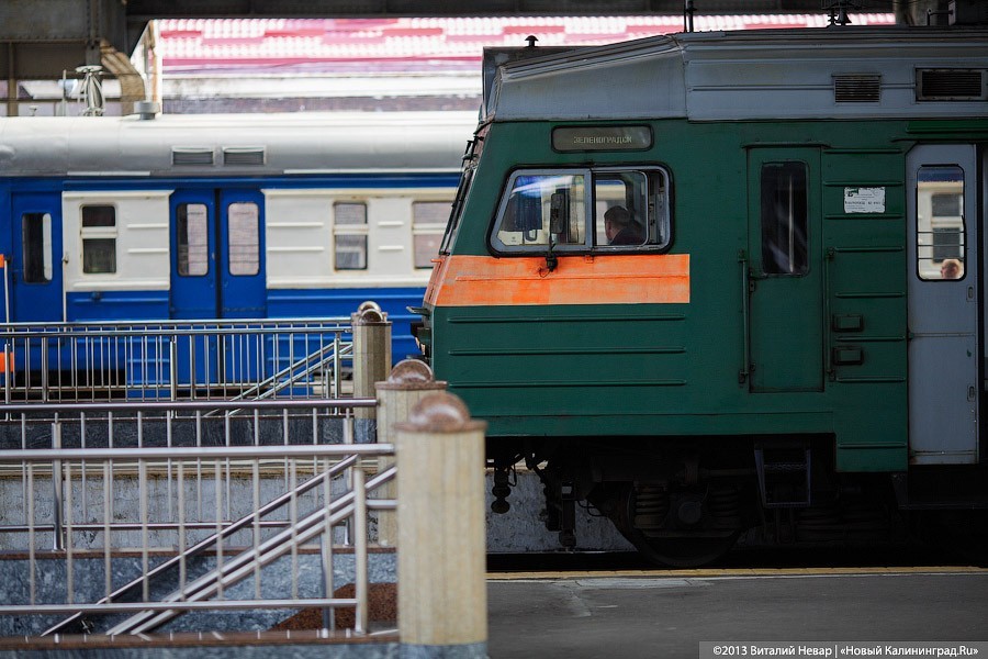 На праздничные дни в Калининградской области меняют расписание поездов