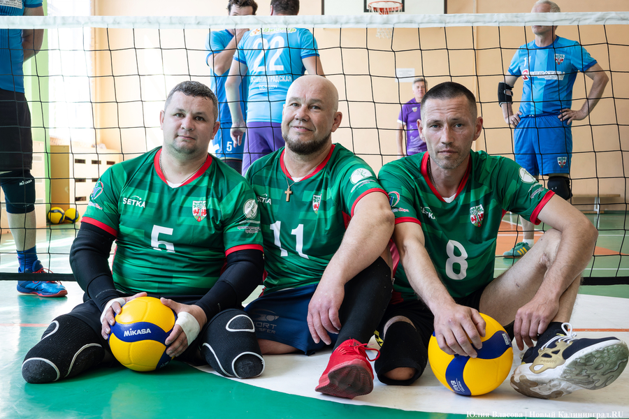 Нет ничего невозможного: в Гурьевске представили сборную области по волейболу сидя (фото)