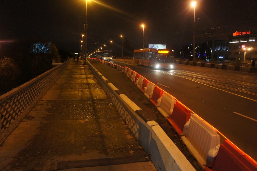 Мэрия запланировала ремонт двух балок эстакады на Ленинском из-за повреждений