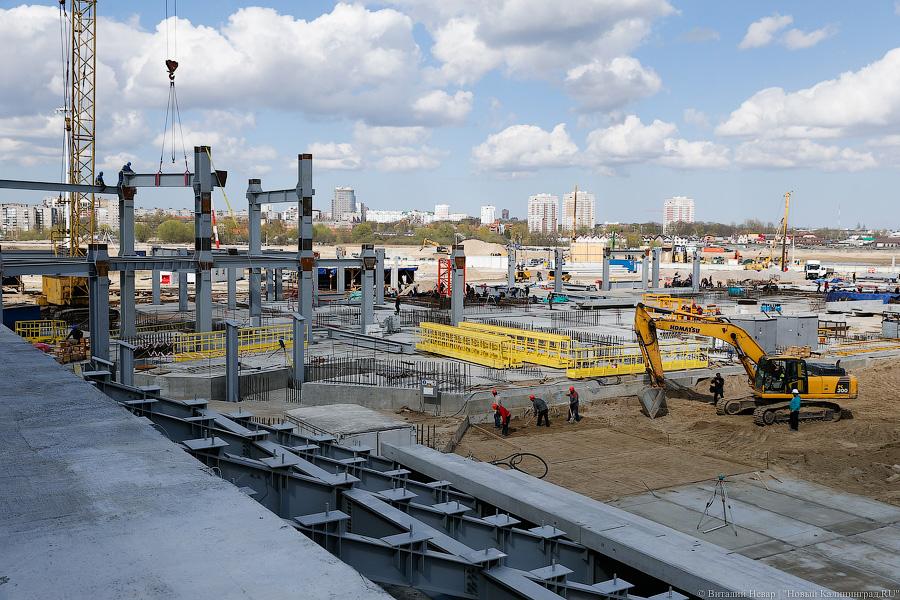 От песочницы до открытия: строительство стадиона «Калининград» в фотографиях