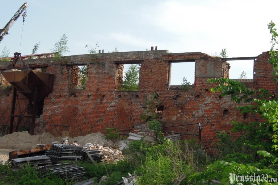 Замок Тильзит 8 лет назад. Фото сайта «Пруссия 39»