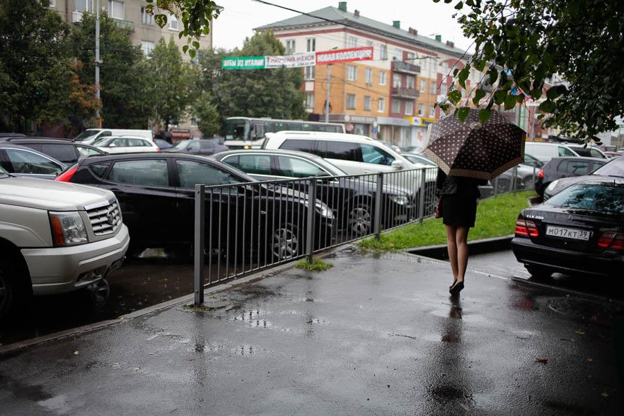 Как по расписанию: последствия ливня в Калининграде