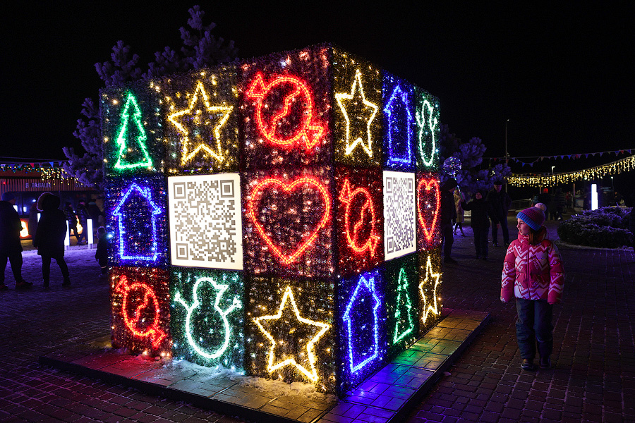 И вновь красота: как Зеленоградск украсили к Новому году (фото)