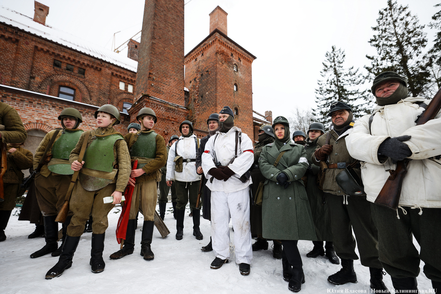 Ключ от железных ворот Кёнигсберга: как прошла реконструкция штурма Лабиау (фото)