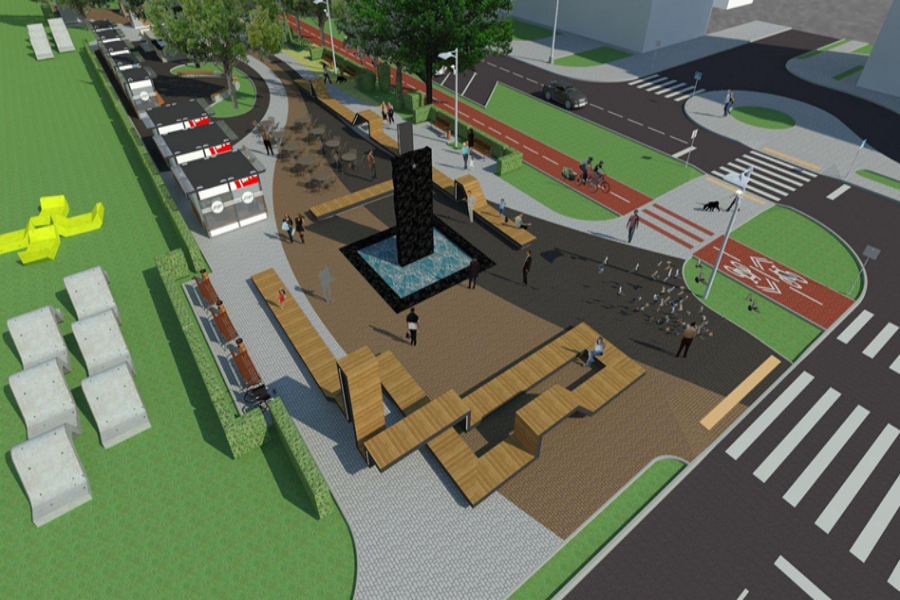 Эскиз предоставлен пресс-службой администрации Калининграда