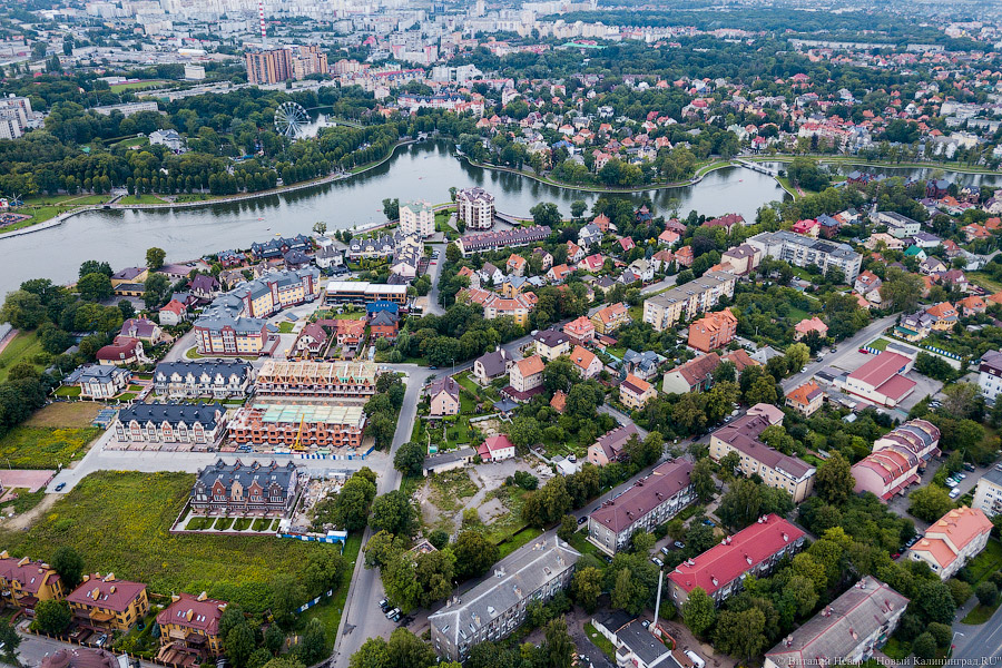 В Калининграде хотят расчистить ручей, от Верхнего озера к зоопарку
