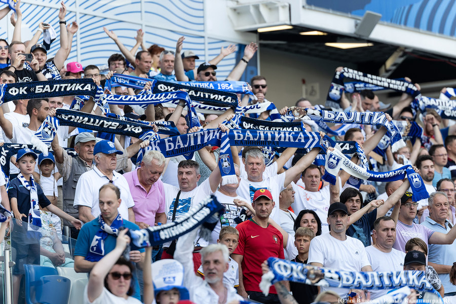 Лучшая награда: главные моменты победного матча «Балтики» (фото)