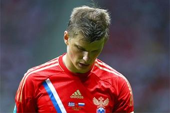 Аршавин извинился за вылет сборной России с Евро-2012