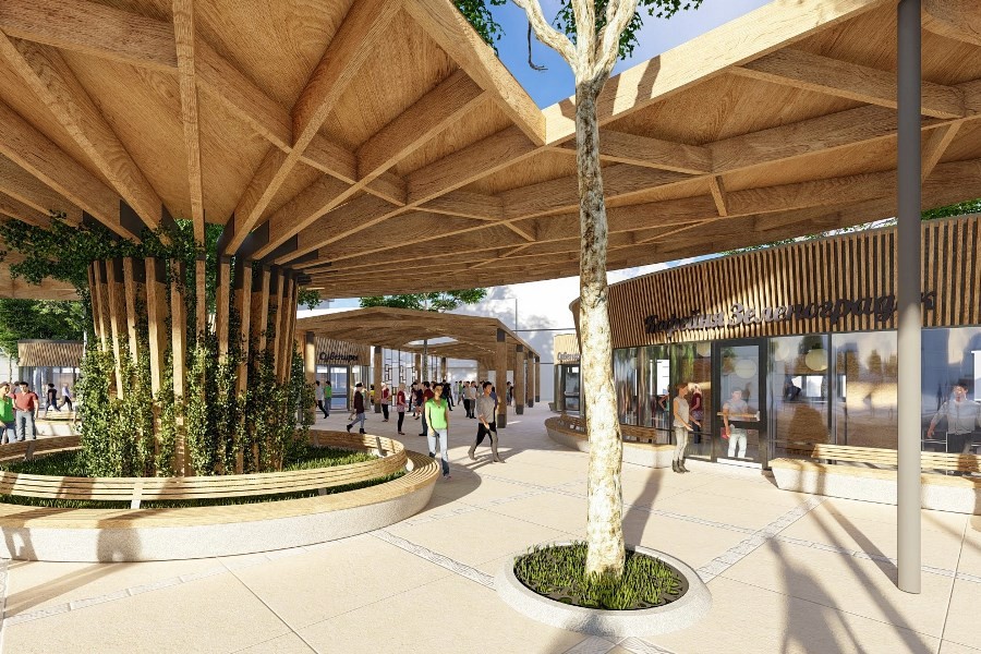 Концепция благоустройства Привокзальной площади Зеленоградска