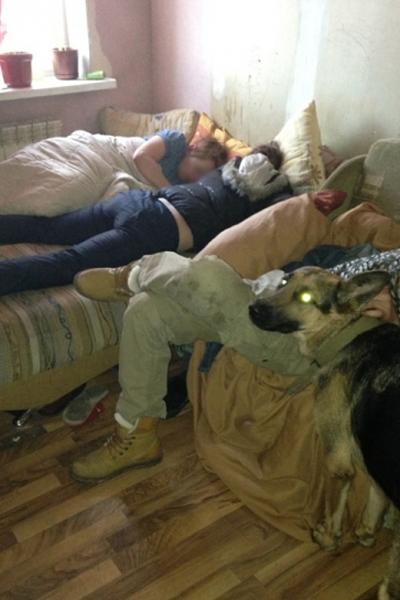 Полиция забрала с улицы трехлетнего ребенка, гулявшего без одежды (фото)