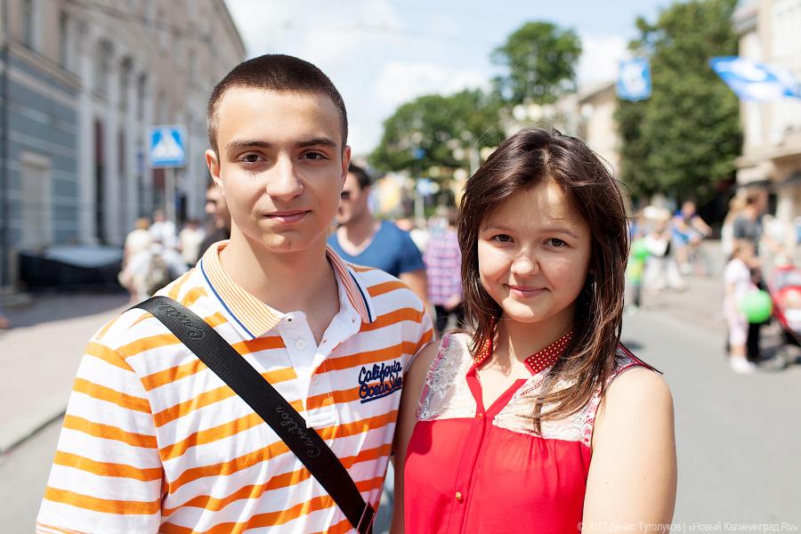 День города в лицах: опрос жителей Калининграда