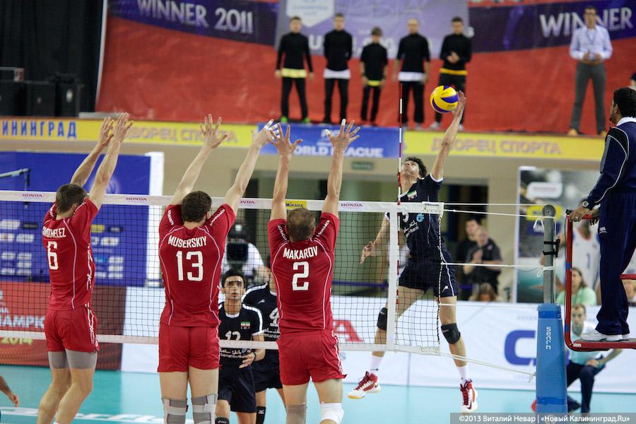 Большой волейбол: фоторепортаж с матча Мировой лиги «Россия — Иран»