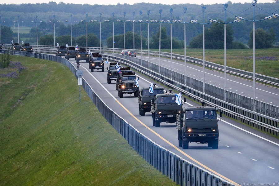 Люпины и «Гиацинты»: передислокация военной техники для парада в Калининграде (фото)