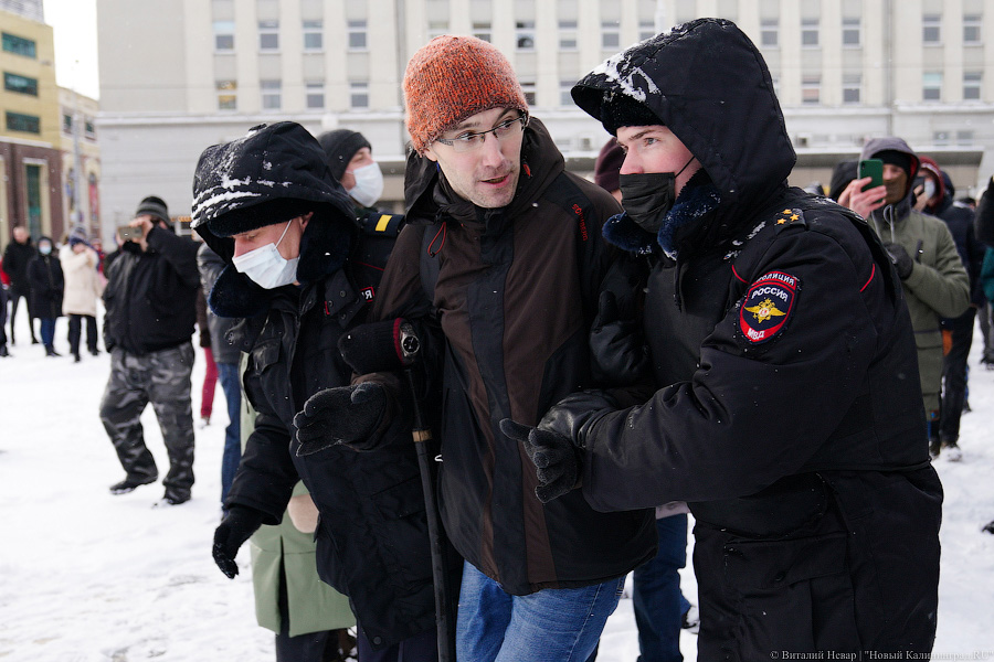 «И ты не бойся»: в Калининграде прошла новая акция в поддержку Навального (фото)