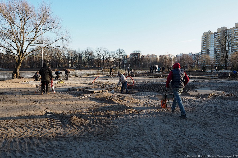 Алиханов призвал вести работы по благоустройству Летнего озера круглосуточно и без выходных