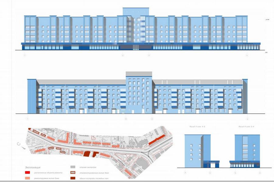Хрущевки с завитками: каким увидели Ленинский проспект специалисты МАРХИ
