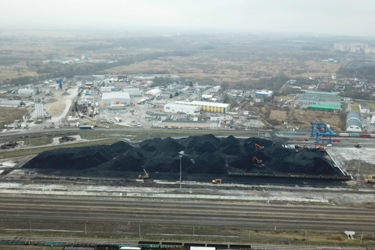 КЖД: на угольном терминале установили пылеподавитель, калининградцы не жалуются