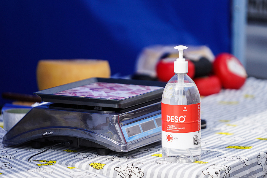 Базар-вокзал: как проходит сельхозярмарка на площади Победы в Калининграде