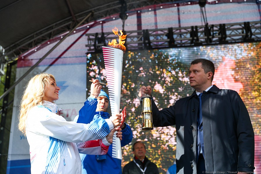 Огонь Универсиады: показываем, ради чего вчера Калининград стоял в пробках