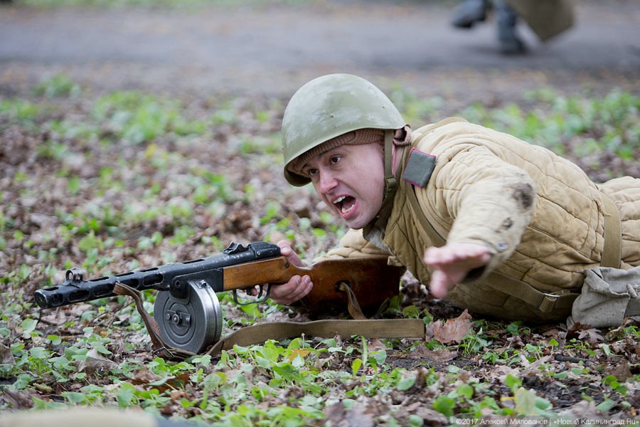 Холодный штурм: военно-историческая реконструкция в Калининграде