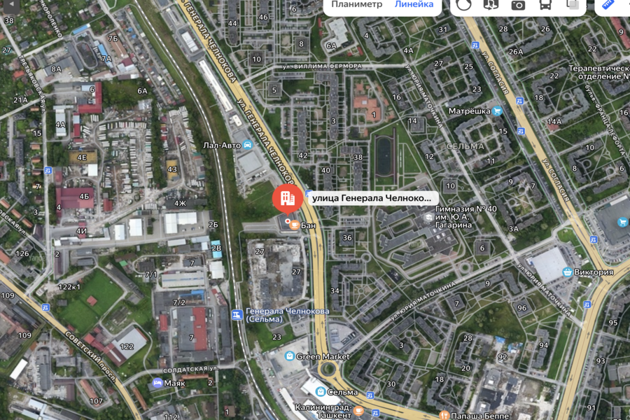 Изображение: скриншот «Яндекс Карт»