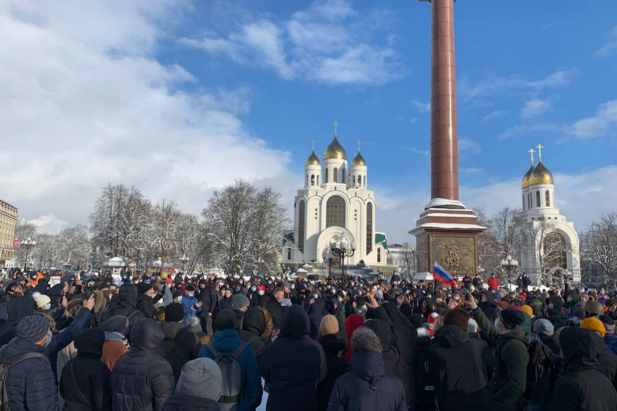 Калининградская полиция предупредила о несогласованных акциях протеста
