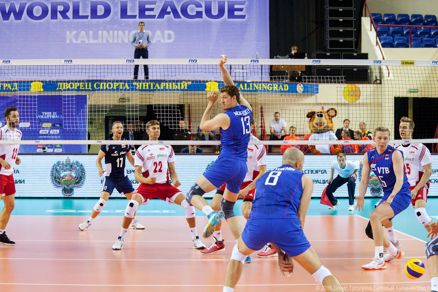 3:0 в «Янтарном»: волейболисты сборной России одержали победу над Польшей