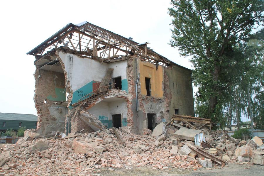 Под Калининградом на кирпич разобрали еще одну немецкую усадьбу XIX века