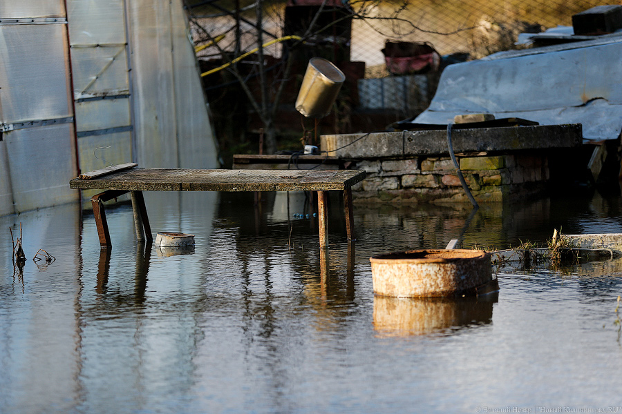 Венеция на окраине: в Калининграде после шторма затопило Северную гору