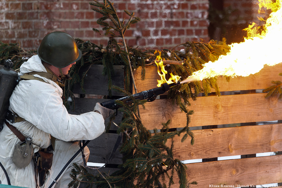 Ключ от железных ворот Кёнигсберга: как прошла реконструкция штурма Лабиау (фото)