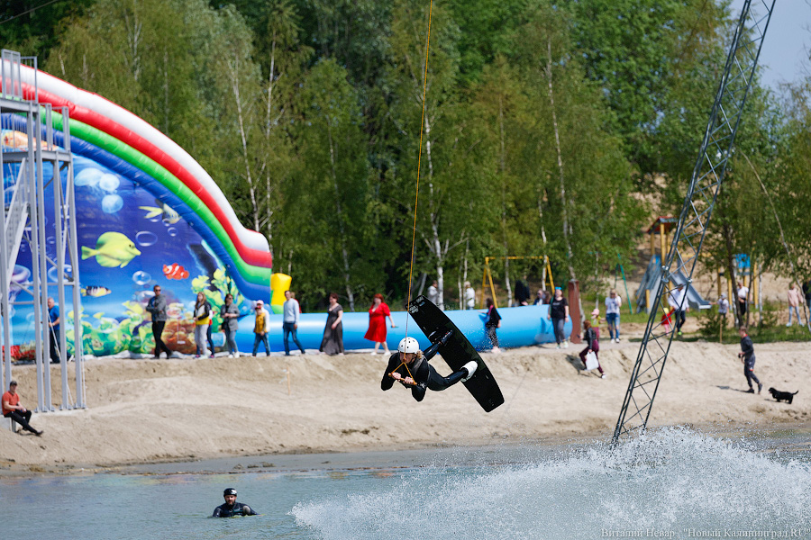 В Гурьевском районе открылся новый вейк-парк. Посмотрите, как это было (фото)