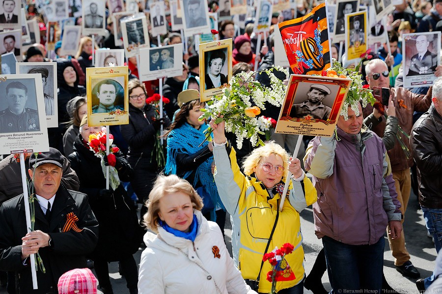 Вечная память: шествие «Бессмертного полка» в Калининграде