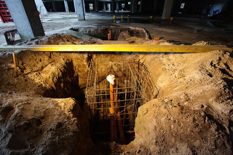 Разморозили: в Светлогорске возобновили строительство Театра эстрады и детского сада