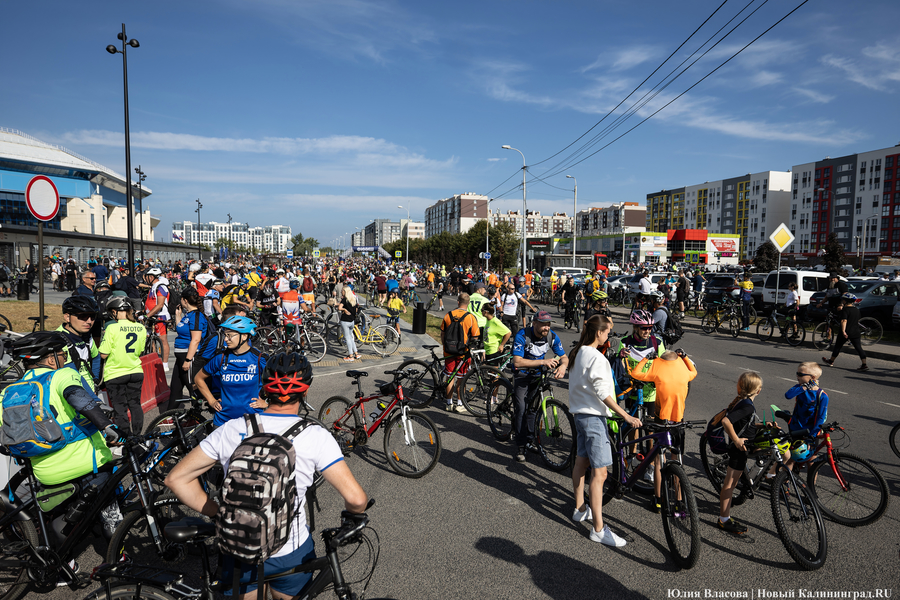 До моря на двух колёсах: в Калининграде проходит велопробег «Тур-де-Кранц» (фото)