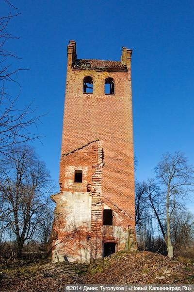 Две башни: руины кирх в поселках Дальнее и Высокое Гвардейского и Славского районов